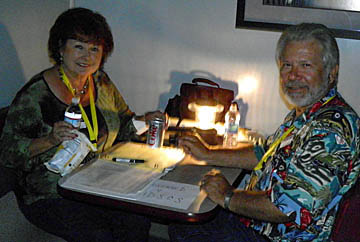 Cindy and Joe Orrico at College Hospital