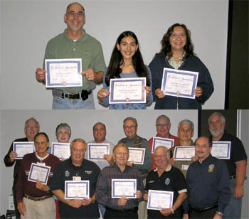 Certificate recipients