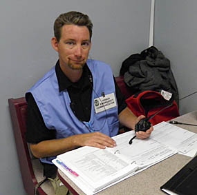 Branden Schlarbaum K2BMS at College Hospital