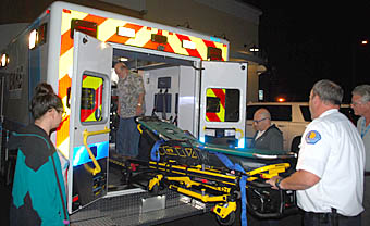 Care Ambulance demonstration